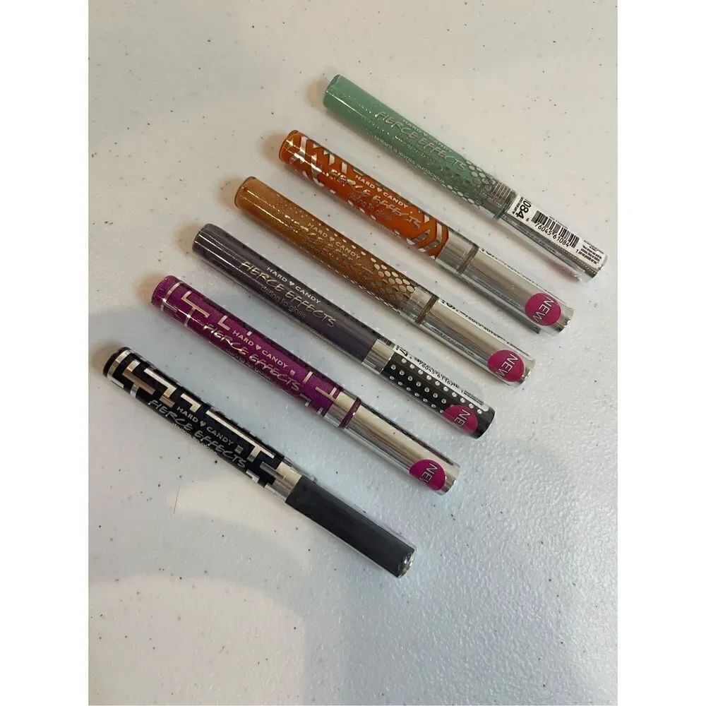 Lot bundle Fierce Effects daring lip gloss by Hard Candy 6 NWT